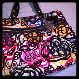 Coach authentic limited edition tote bag!!